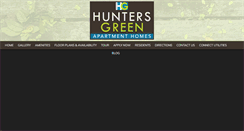 Desktop Screenshot of huntersgreen-apts.com